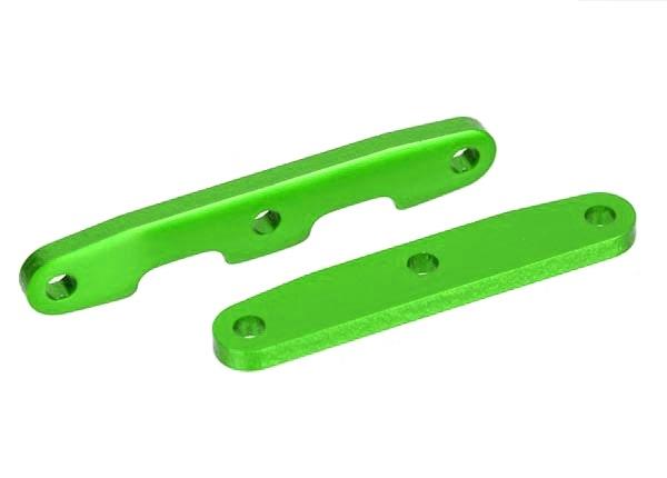 Traxxas Bulkhead Tie Bars front & rear aluminum Green-anodized