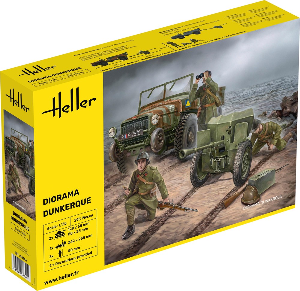 Heller Diorama Dunkerque 1/35