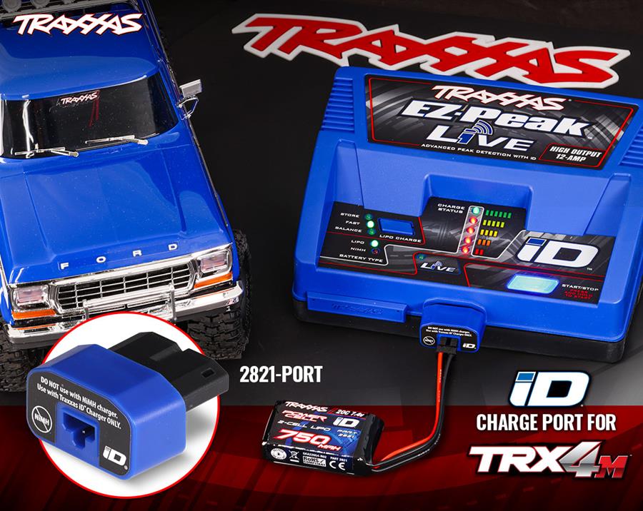 Traxxas TRX-4m iD Charging Port