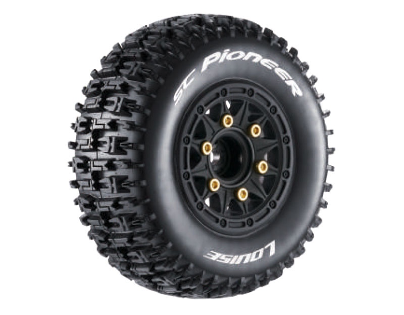 Louise RC Pioneer 1/10 Short Course Tires Mounted (2)