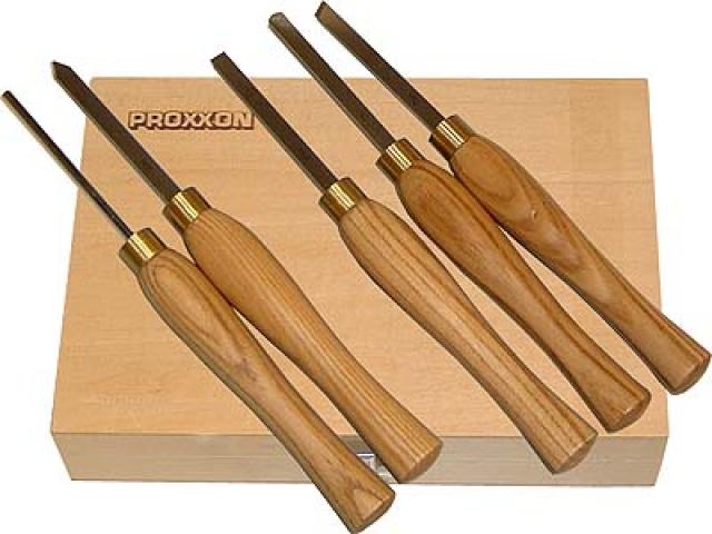 Proxxon HSS Houtdraai-Beitelset 5 Delig