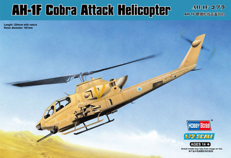 HobbyBoss AH-1F Cobra Attack Helicopter 1/72