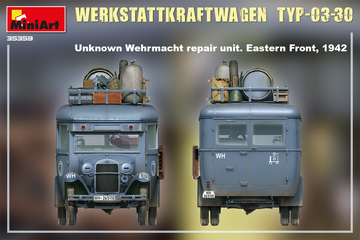 MiniArt Werkstattkraftwagen Typ-03-30 1/35