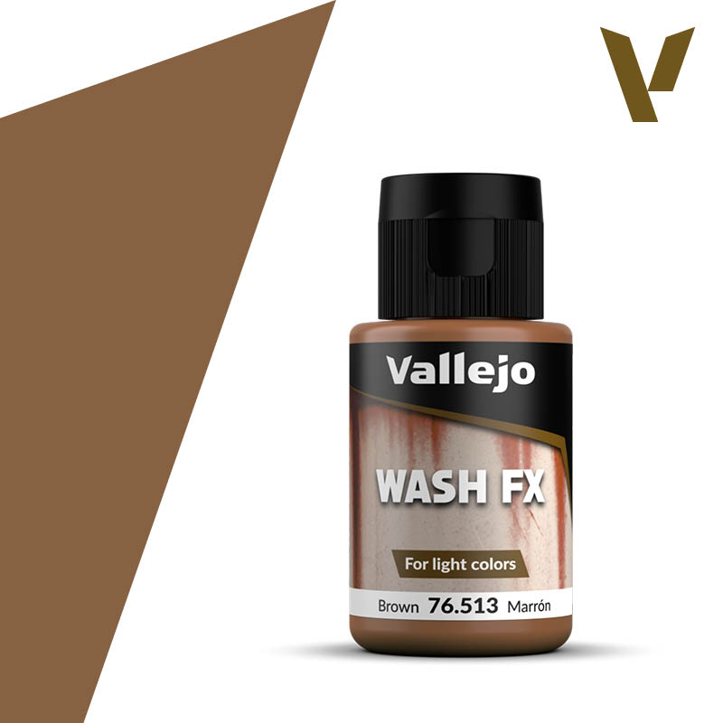 Vallejo Model Wash FX Brown 35ml