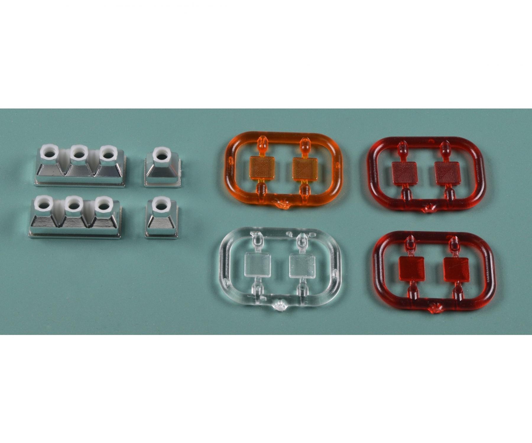 Carson 3+1-Section Trailer Achterlichten 1/14 (2)