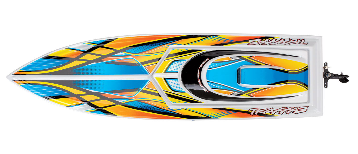 Traxxas Blast High Performance Boat TQ (incl. battery/charger) Orange