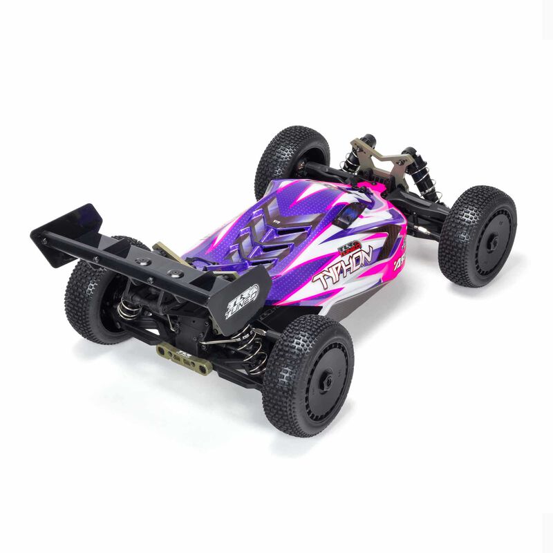 Arrma TLR Tuned TYPHON 4X4 Roller Buggy 1/8 Pink/Purple