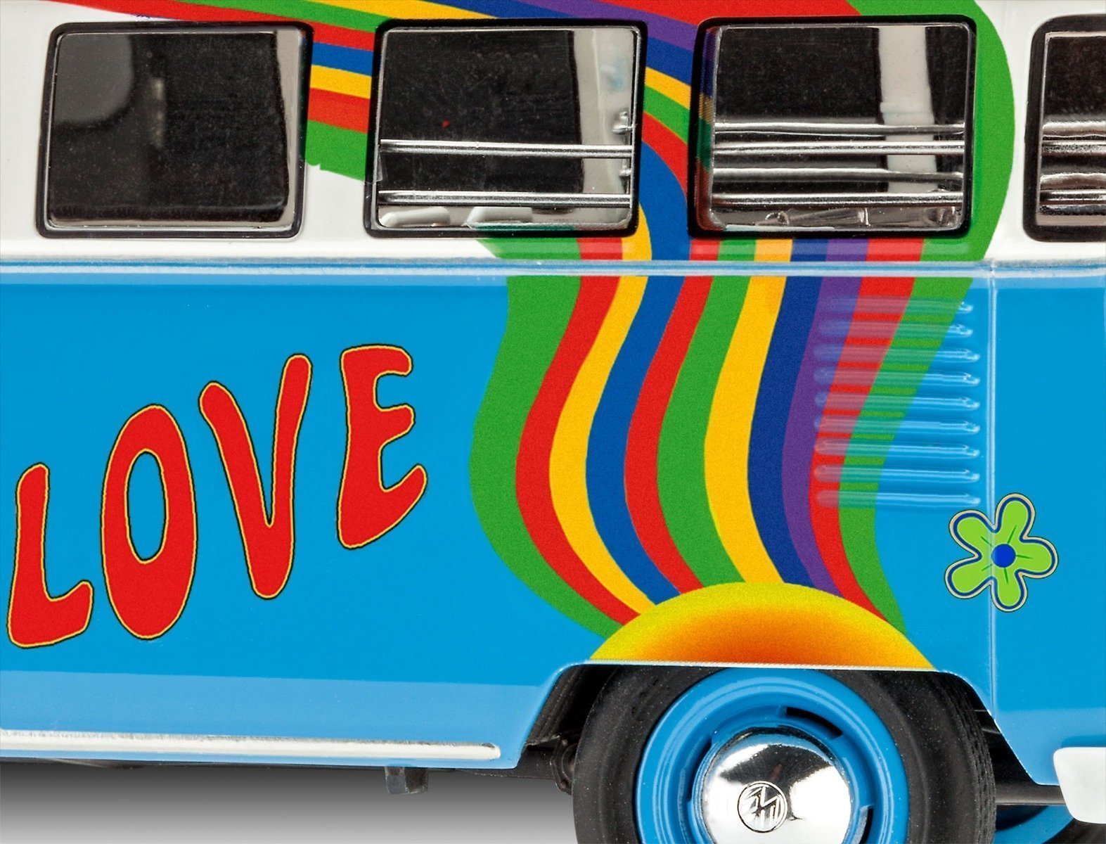Revell Samba Bus Flower Power VW T1 1/24