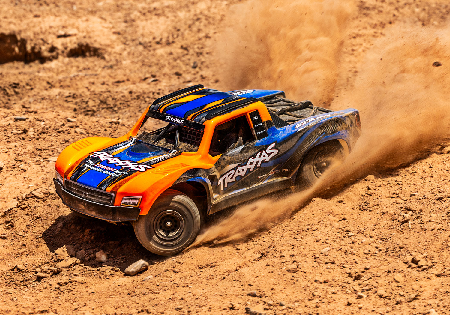 Traxxas Mini Slash BL-2s TQ 4X4 RTR Brushless Short Course Truck 1/16 Pink
