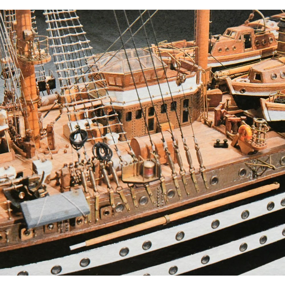 Mantua Model Amerigo Vespucci bouwdoos 1/84