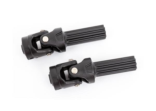 Traxxas Differential output yoke assembly extreme heavy duty (2) (left or right front or rear) (assembled with external-splined half shaft) (for use with #9080 upgrade kit)
