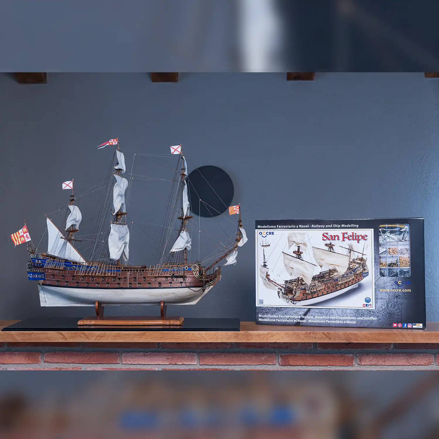 Occre San Felipe Houten Scheepsmodel 1/86