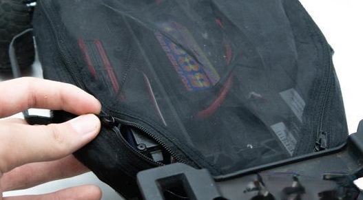 HRC Dust Cover for Traxxas Slash 4X4 (HCG chassis) Black