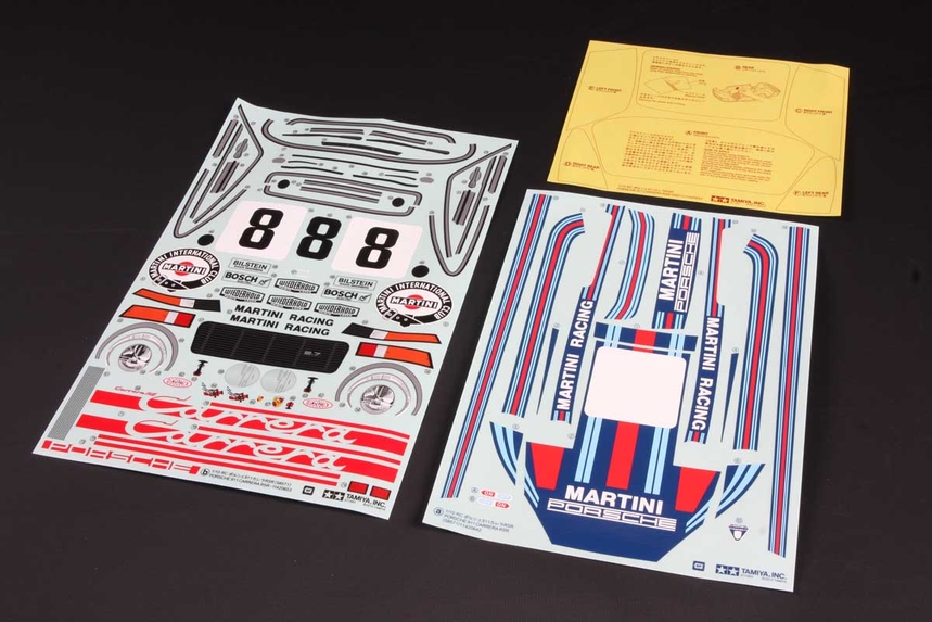 Tamiya Clear Body Set Porsche 911 Carrera RSR Martini 1/10