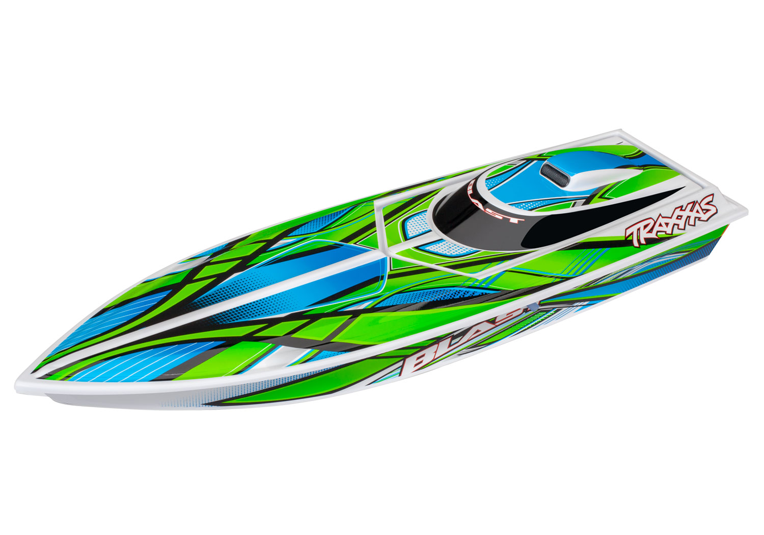 Traxxas Blast High Performance Boat TQ (incl. battery/charger) Green