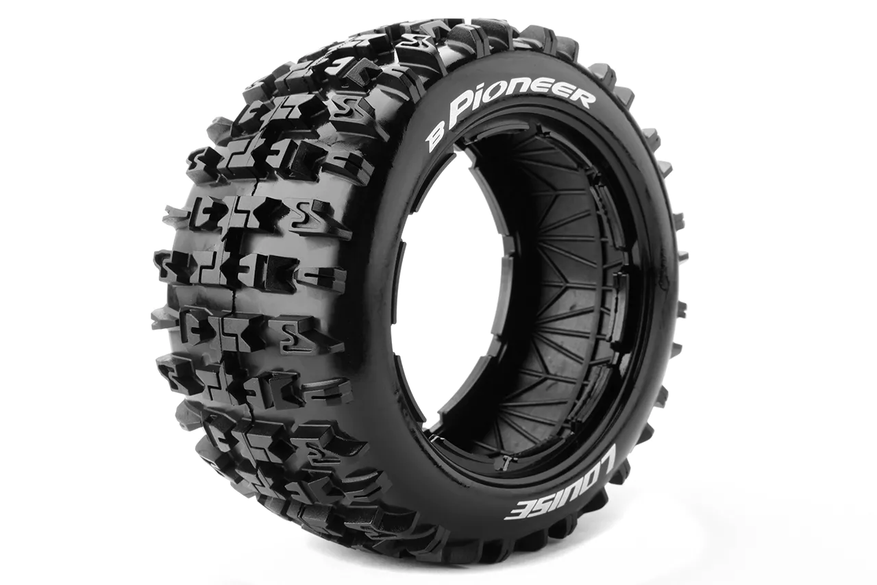 Louise RC B-PIONEER Buggy Tire Set Sport Rear 1/5 (2)