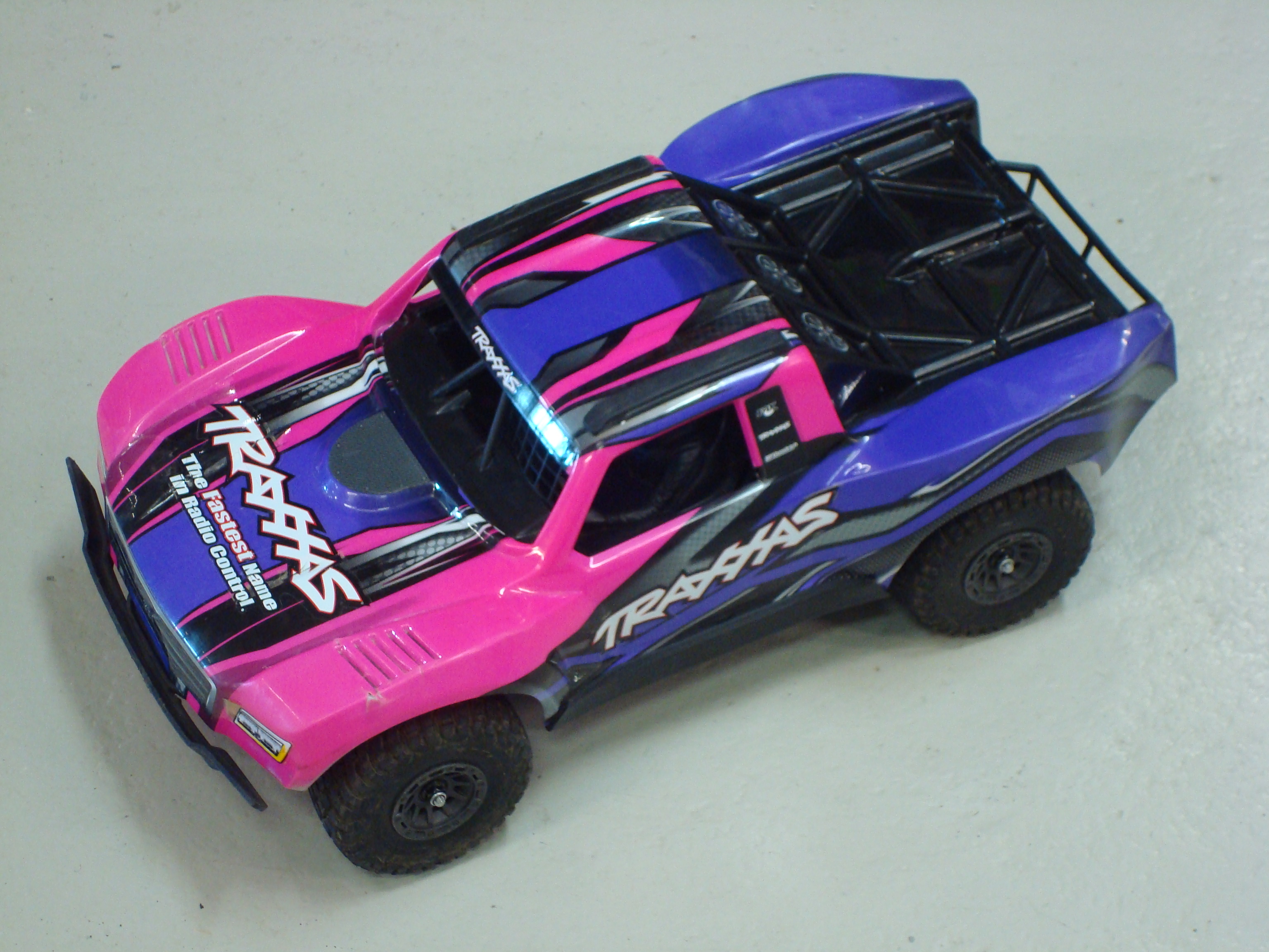 Occasion Traxxas Mini Slash BL-2s TQ 4X4 RTR Brushless Short Course Truck 1/16