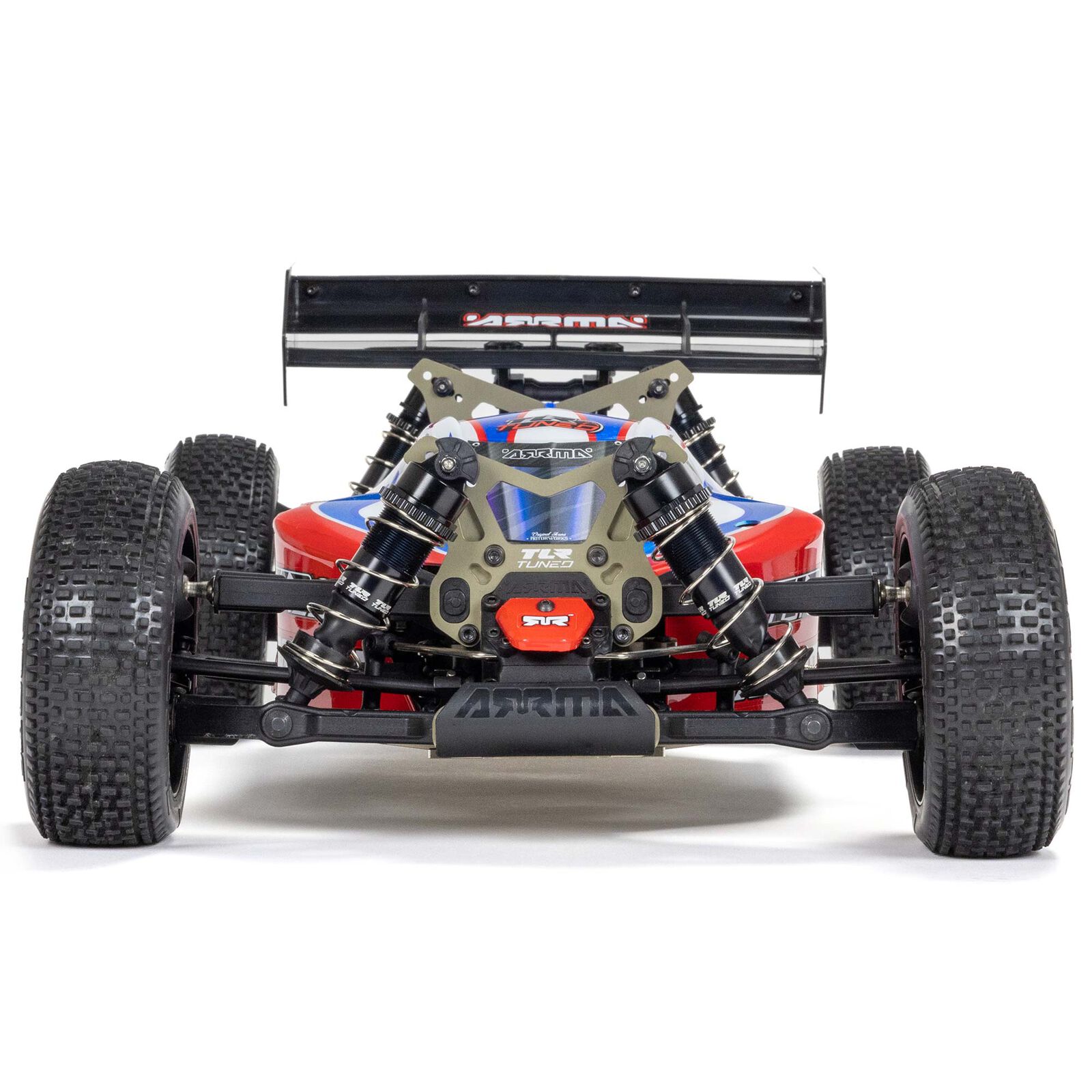 Arrma TLR Tuned TYPHON 6S 4WD BLX RTR, Red/Blue Buggy 1/8