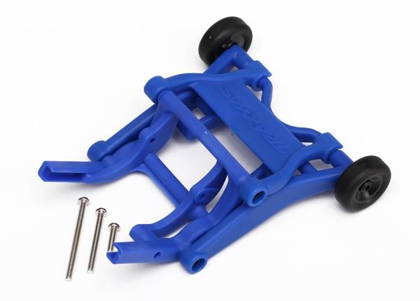 Traxxas Wheelie bar assembled (blue) (fits Slash, Stampede, Rustler, Bandit 2WD series)