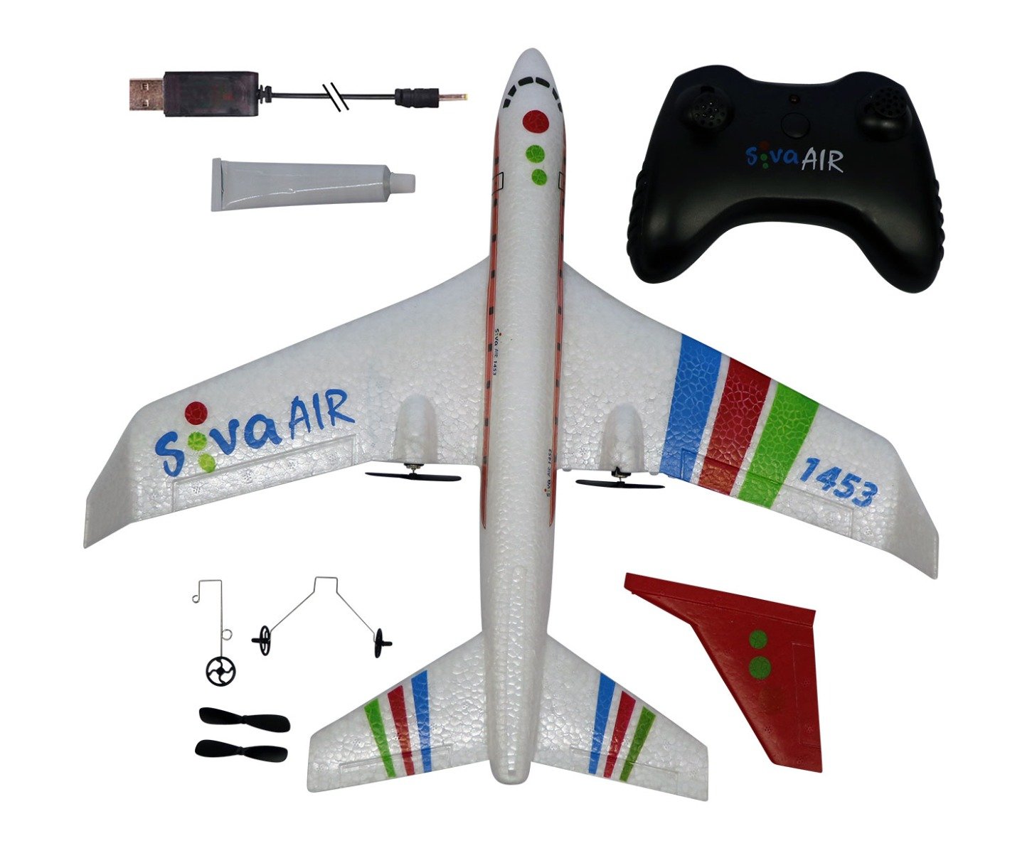 Siva Air 1453 2.4GHz RTF Rood
