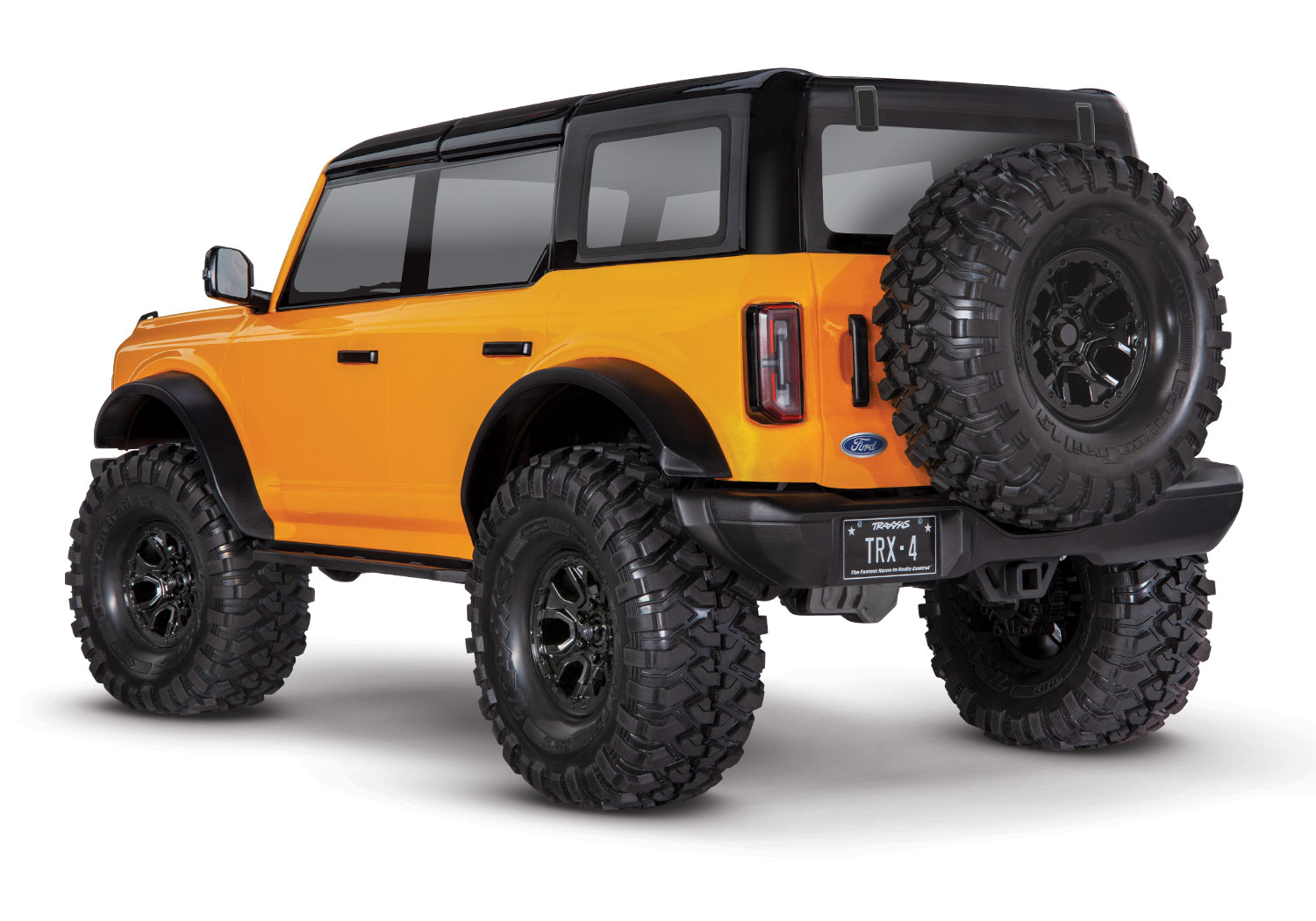 Traxxas 2021 Ford Bronco TRX-4  4WD Scale and Trail Crawler Fully-Assembled 1/10 Orange