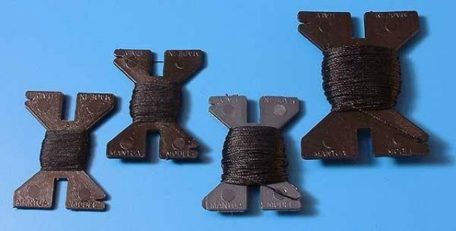 Mantua Model 0.50mm Donker Touw voor Tuigage (10 meter)