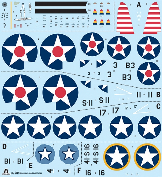 Italeri SBD-3 Dauntless 1/48