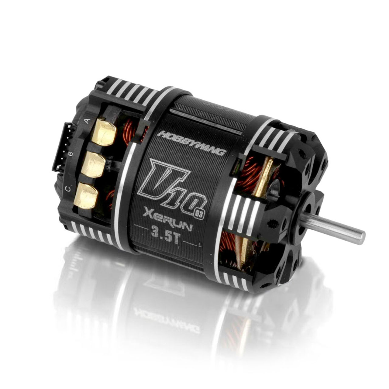 Hobbywing XeRun V10 3.5T Black G3 9450KV (1s) 3.5T Sensored for 1/12