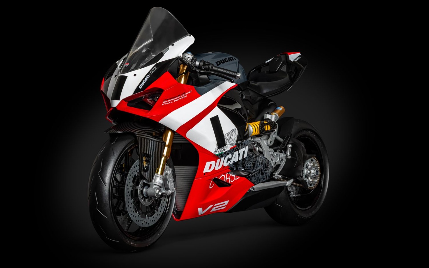 Pocher Ducati Panigale V2 Superquadro Final Edition Kit 1/4