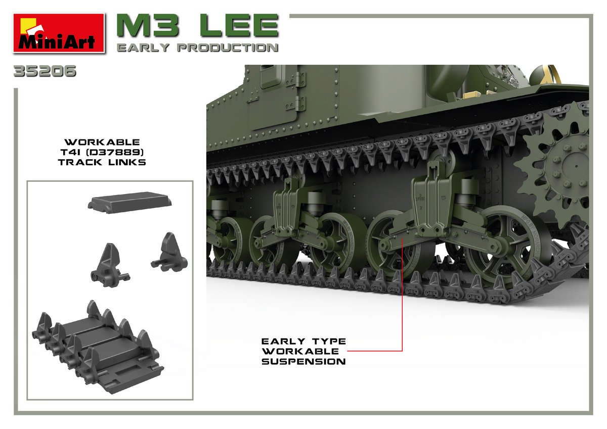 MiniArt M3 Lee Early Production 1/35