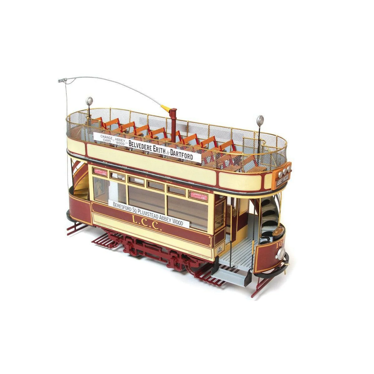 Occre London Tram Houten Bouwdoos 1/24