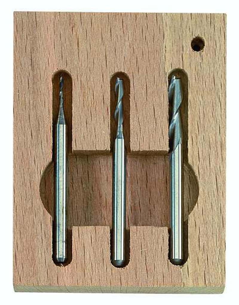 Proxxon Hardmetalen Schachtfreesset 3-delig (1-2-3mm)