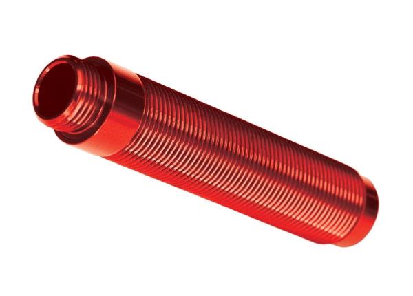 Traxxas Body, GTS shock, long (aluminum, red-anodized) (1) (for use with #8140R TRX-4® Long Arm Lift Kit)