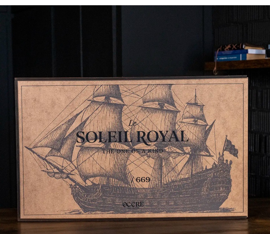 Occre Premium Soleil Royal Houten Scheepsmodel kit Limited & Numbered Edition 1/70