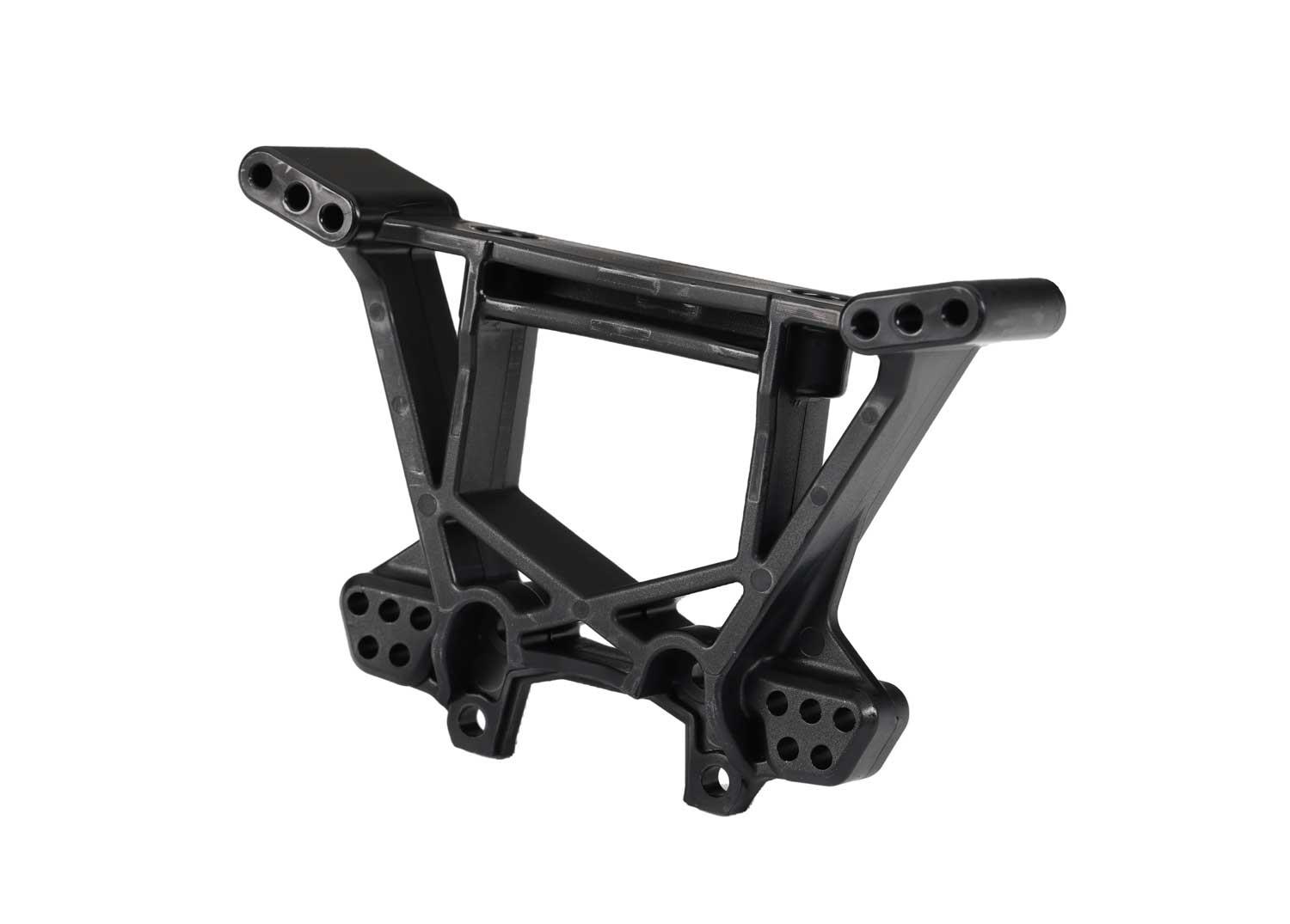 Traxxas Shock tower rear extreme heavy duty black (for use with #9080 upgrade kit)
