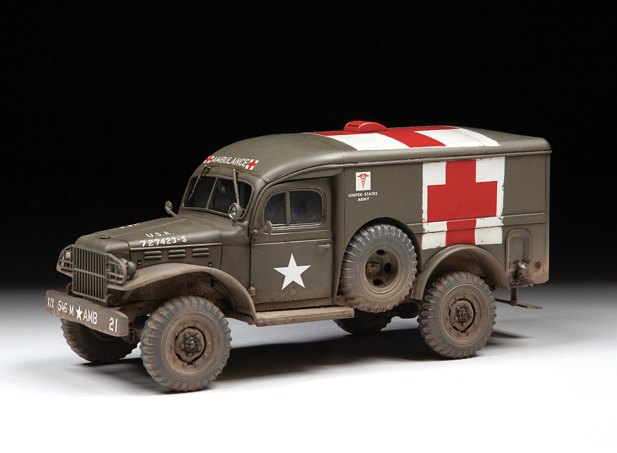 Zvezda Dodge WC-54 Ambulance 1/35