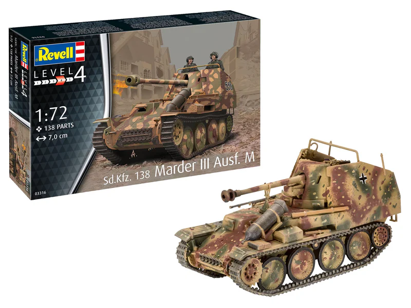 Revell Sd.Kfz. 138 Marder III Ausf. M 1/72