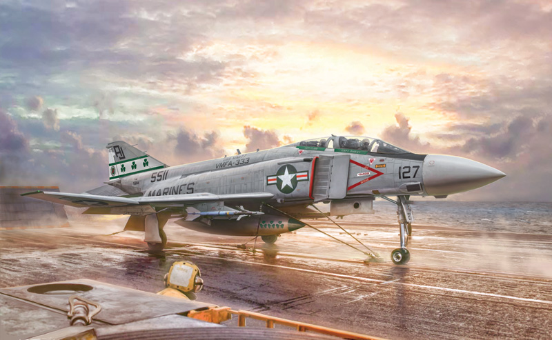 Italeri F-4J PHANTOM ll 1/48
