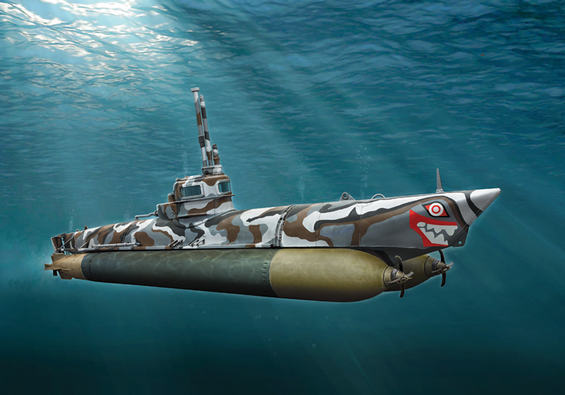 Italeri Biber Midget Submarine 1/35