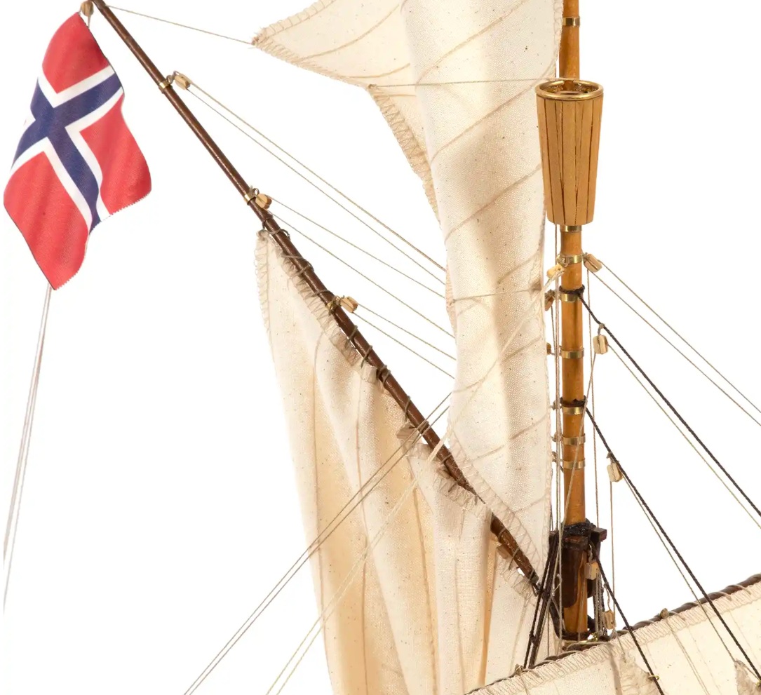 Occre Gjøa modelschip Amundsens Poolschip 1/45