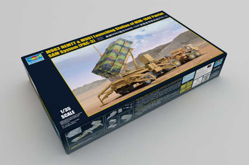 Trumpeter M983 HEMTT&M901 Launching Station of MIM-104F0 Patriot SAM System (PAC-3) 1/35