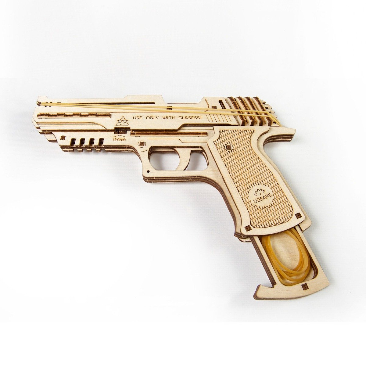 U-Gears Wolf-01 Handgun / Elastiek Pistool 1/1