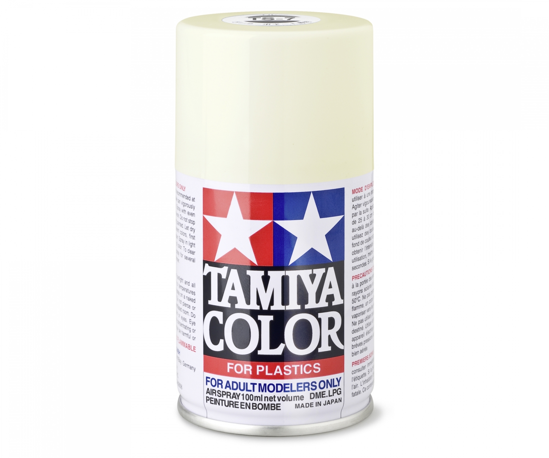 TS7 Spray Racing White brillant 100ml Tamiya