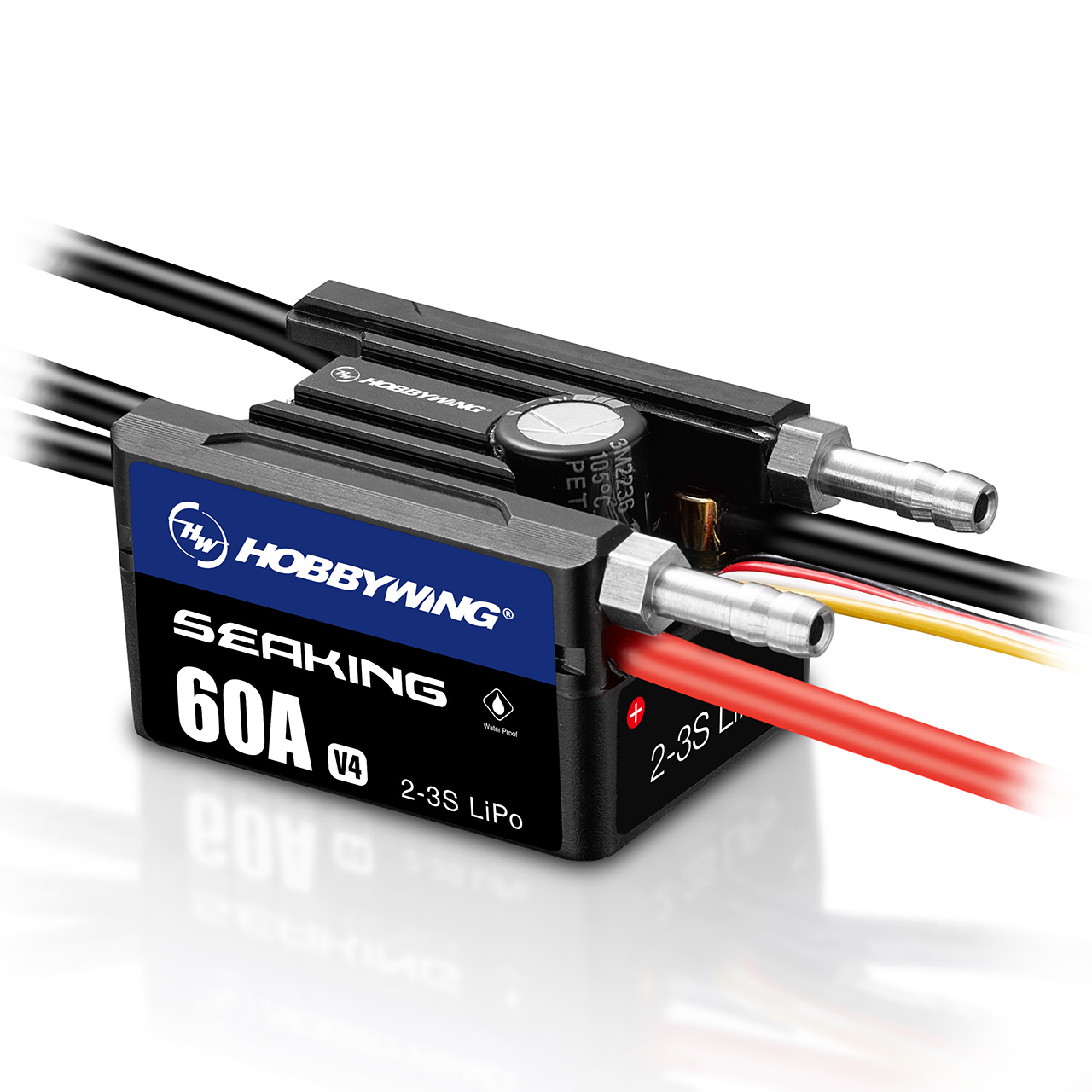 Hobbywing Seaking 60A V4 Watercooled Brushless Boat ESC
