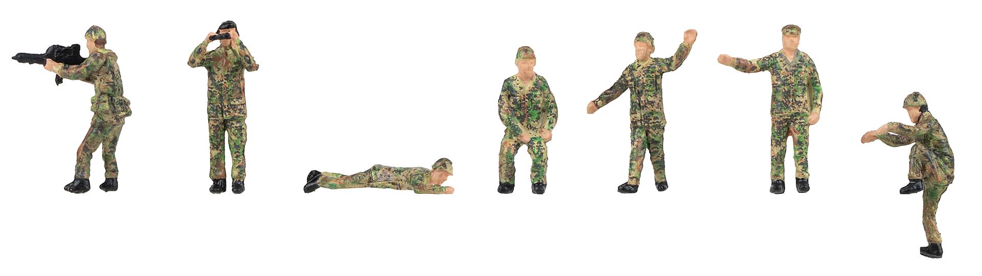 Faller Soldaten in Opleiding H0 (7)