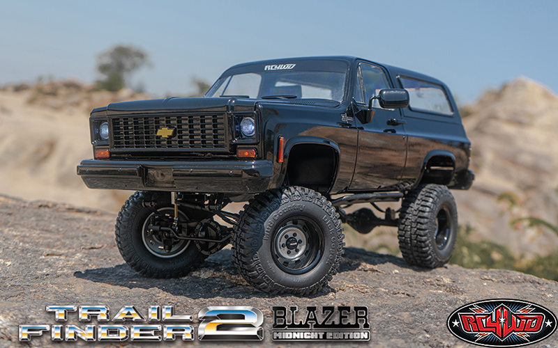 RC4WD Trail Finder 2 with Chevrolet Blazer Midnight Edition Hard Body Set 1/10
