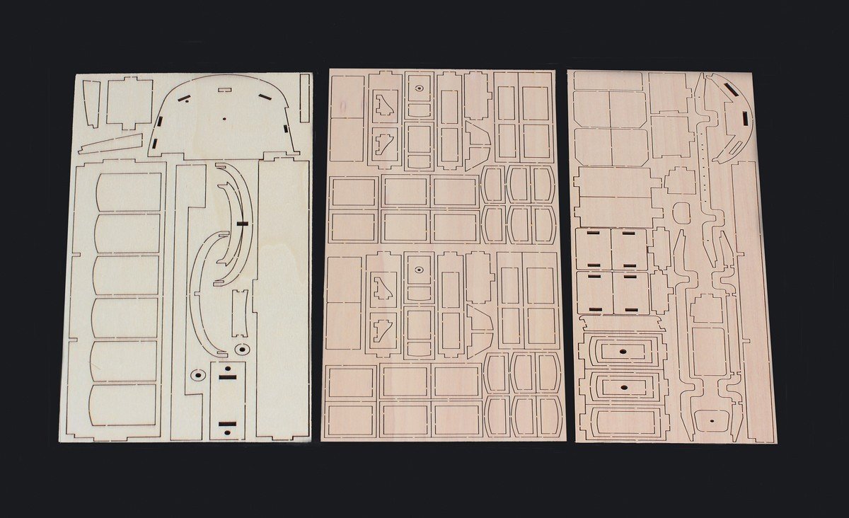 Occre Lisboa Tram Houten Bouwdoos 1/24