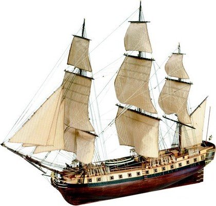 Artesania Latina Hermione La Fayette 1780 1/89
