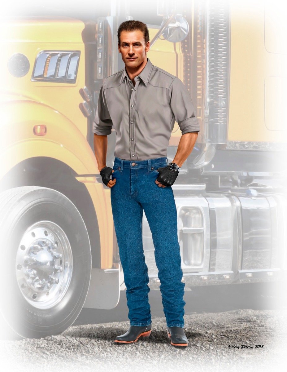 Master Box LTD Stan (Long Haul) Thompson 1/24