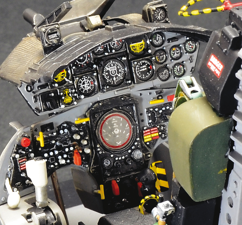Italeri F-104G Cockpit 1/12
